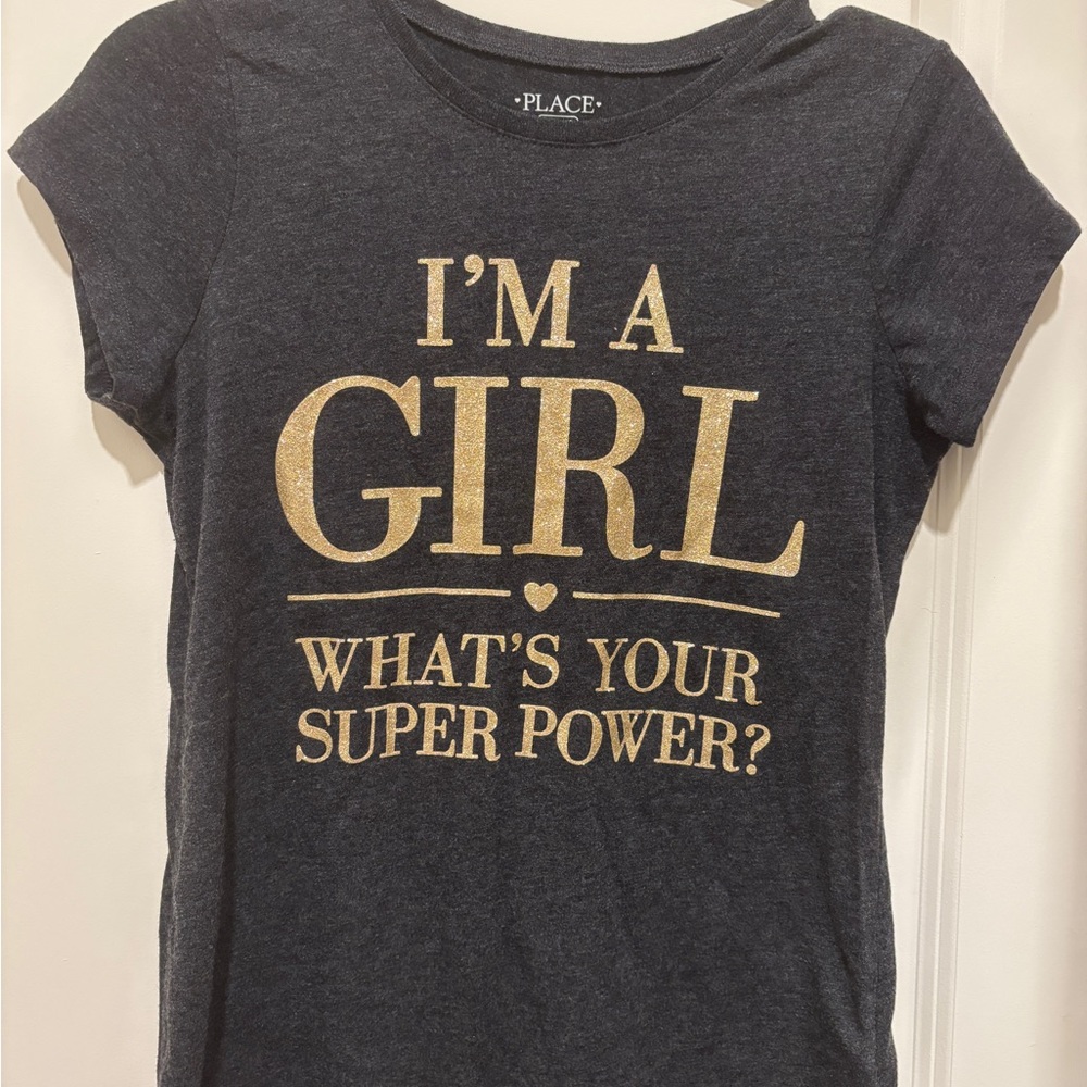 The Children’s Place Gray Graphic Tee